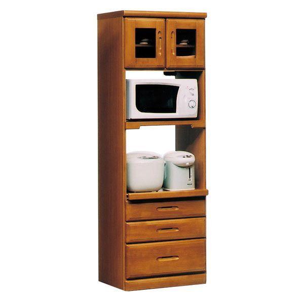 コンパクト キッチン棚 レンジボード 食器棚 おすすめ 60cm幅 スリム オープン 開き戸 一人暮らし 什器 オフィス 隙間 単身 ワンルーム 台所 大宝家具2号店 通販 Yahoo ショッピング