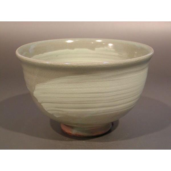 茶道具 抹茶茶碗 刷毛目 青磁、 中村与平作 : 佐藤大観堂 - 通販