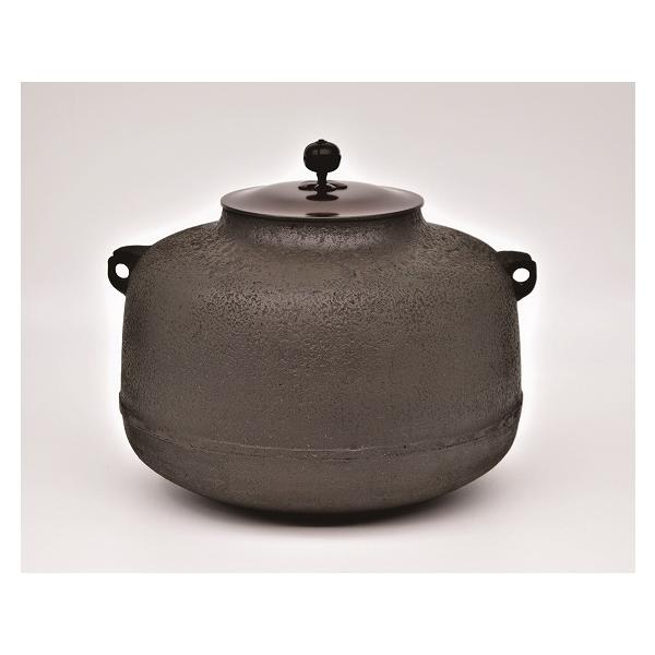 茶道具・茶器 錆びない釜 炉釜（炉用釜）阿弥陀堂 釜 有美釜 アルミ軽