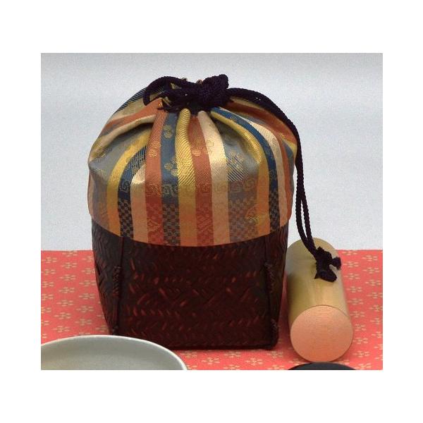 茶道具/茶器 野点籠/野立籠(のだてかご)セット、御幸籠 茶道具/茶器 野点籠/野立籠(のだてかご)セット、御幸籠