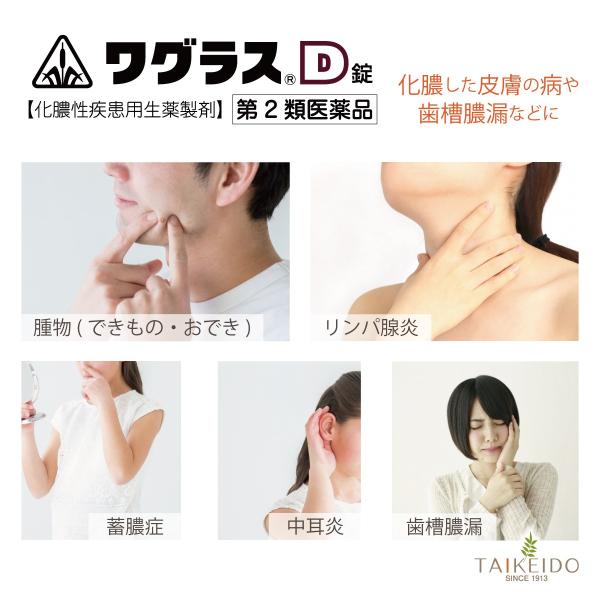 第2類医薬品】 ワグラスD錠 45錠 ホノミ漢方 剤盛堂薬品 腫物 中耳炎 蓄膿症 歯槽膿漏 クリックポストで送料無料 /【Buyee】 第2類医薬品】 ワグラスD錠 45錠 ホノミ漢方 剤盛堂薬品 腫物 中耳炎 蓄膿症 歯槽膿漏 クリックポストで送料無料 /【Buyee】