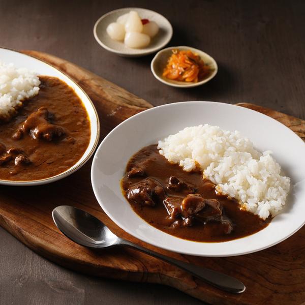 大阪・但馬屋 カレー詰合せ[4食] 牛たんカレー200g・黒毛和牛ビーフカレー180g×各2箱  送料無料 ｜爆買
