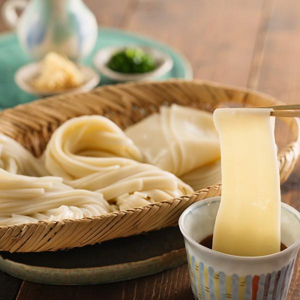 花山うどん つゆ付き詰合せ 花山うどん・花山ひも川・鬼ひも川 各90g×2、伝承つゆ70g×6  送料無料 ｜爆買