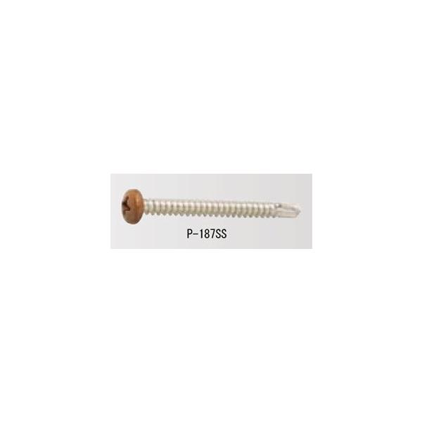 ステンナベビス 煤竹SUS304系/4x40mm１０本  合成竹 竹垣根 竹垣フェンス 樹脂 和風 ビス