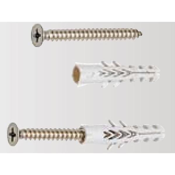 コンクリート用コンクリット人工グ F-6セット人工グ6×30mm SUS304系/4×40mm１０本  合成竹 竹垣根 竹垣フェンス 樹脂 和風 ビス