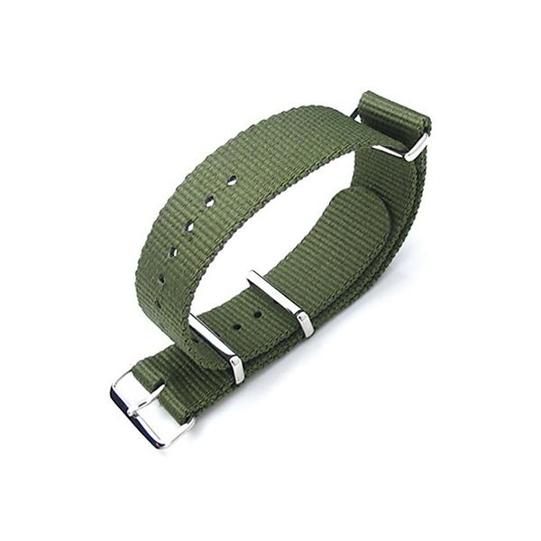 21mm Miltat 時計ベルト Nato G10 バリスティックナイロン フォレストグリーン ポリッシュドバックル Buyee Buyee 日本の通販商品 オークションの代理入札 代理購入