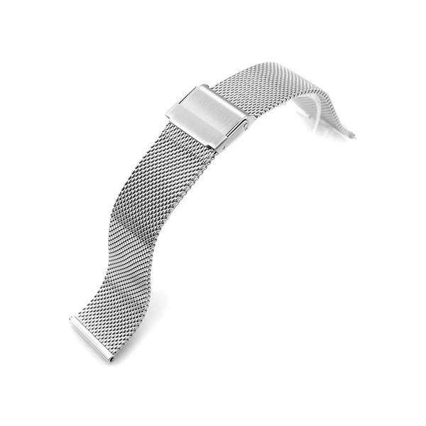 18mm MiLTAT 時計ベルト ワイヤーメッシュバンド クラシック