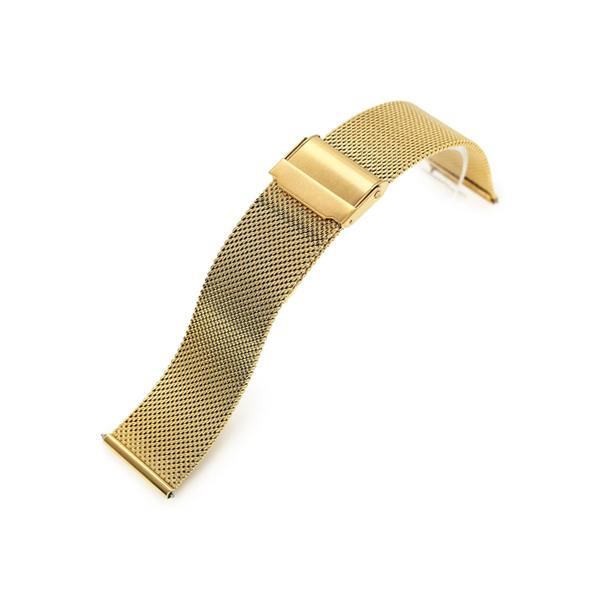 20mm MiLTAT 時計ベルト ワイヤーメッシュバンド クラシック
