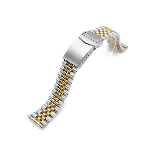18mm メタル時計バンド ステンレススチール ジュビリー2 ブレスレット