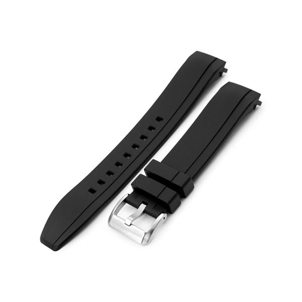 ロゴ付き/FFセット】オイフレタイプベルト バックル付き ブラック 20mm