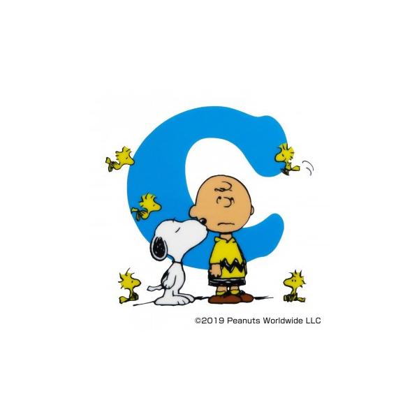 Snoopy スヌーピー イニシャルステッカー アルファベットc Sn213 送料無料 A B 大夢店 通販 Yahoo ショッピング