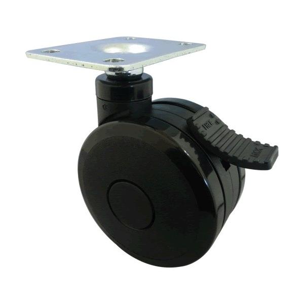 ���M���쏊 TSW100-P �X�g�b�p�[�t�� �r�^�[�u���b�N �o�փL���X�^�[ ��100mm �v���[�g�^�C�v