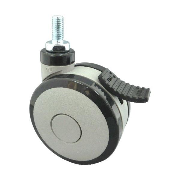 ���M���쏊 TSW100-B �O���[ �o�փL���X�^�[ ��100mm �{���g�^�C�v �X�g�b�p�[���� �O���[