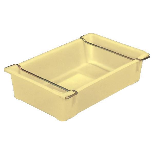 サンコー 三甲 トロ函 PP クロームハンドル付 食品 水産 資材 202911-01 外寸 634 × 404 × 146