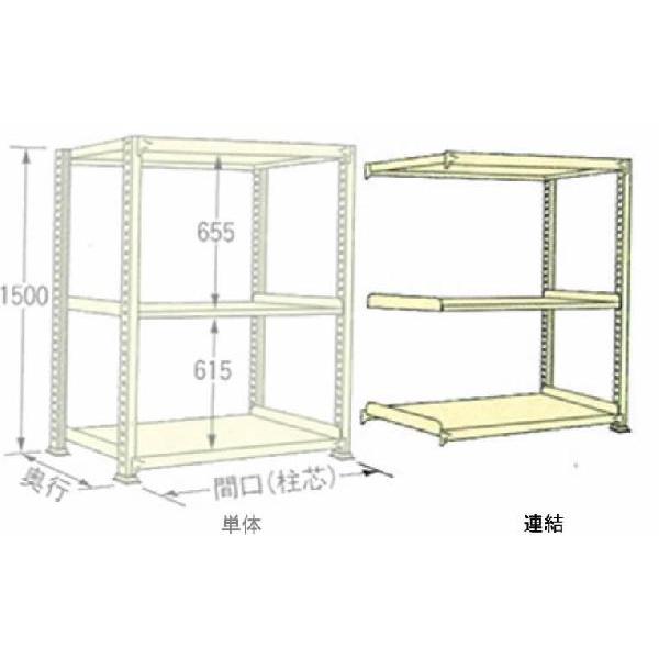 150kg/�i �� W1790×���s D300×���� H1500 �A�C�{���[�A��3�i WS1518S03R �{���g���X ���ʒI �}�K�����H��