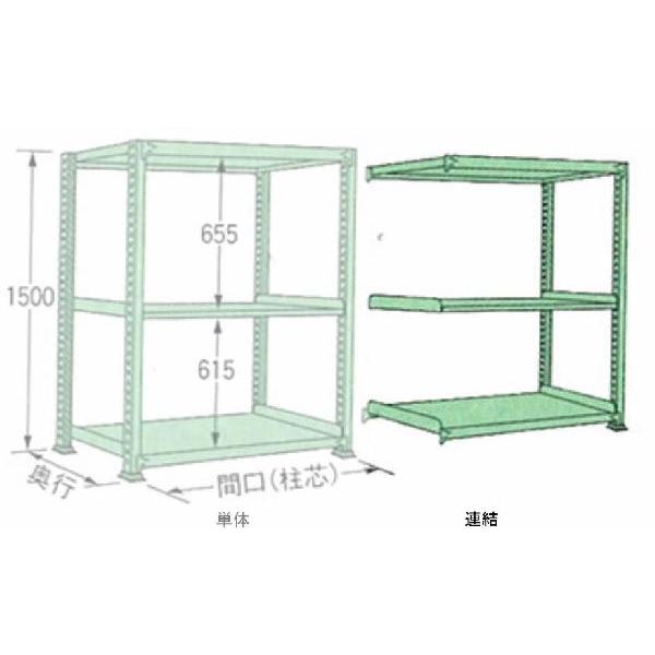 150kg/�i �� W1790×���s D300×���� H1500 �O���[���A��3�i MS1518S03R �{���g���X ���ʒI �}�K�����H��