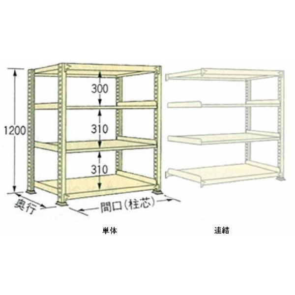 200kg/�i �� W1790×���s D600×���� H1200 �A�C�{���[ �P�� 4�i WE1218L04T �{���g���X ���ʒI �}�K�����H��