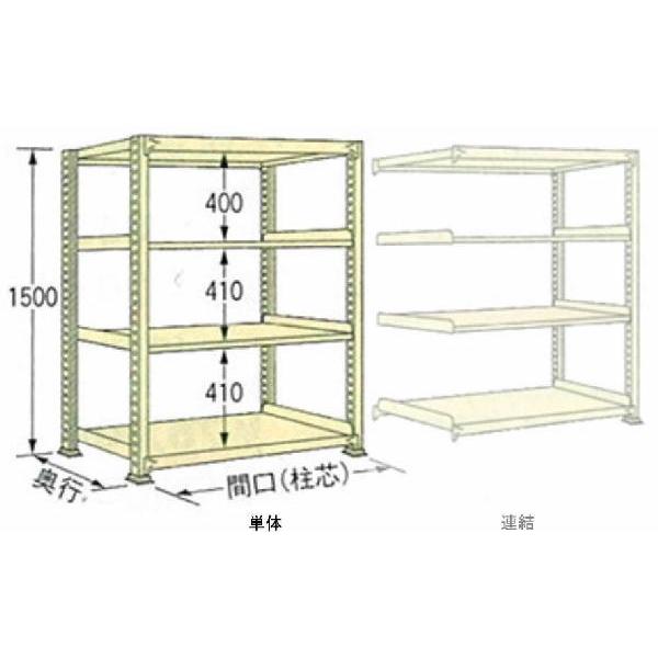 250kg/�i �� W890×���s D750×���� H1500 �A�C�{���[ �P�� 4�i WL1509J04T �{���g���X ���ʒI �}�K�����H��