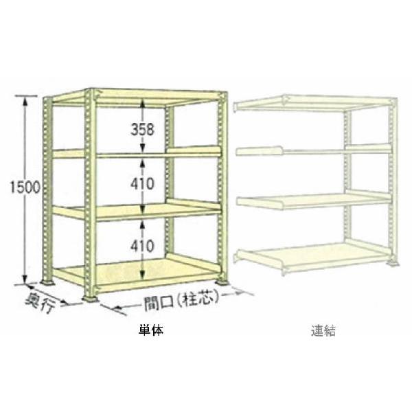 500kg/�i �� W1200×���s D600×���� H1500 �A�C�{���[ �P�� 4�i WM1512L04T �{���g���X ���ʒI �}�K�����H��