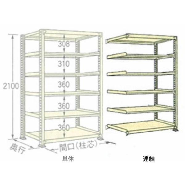 500kg/�i �� W900×���s D600×���� H2100 �A�C�{���[ �A�� 6�i WM2109L06R �{���g���X ���ʒI �}�K�����H��