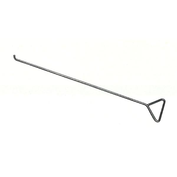 本州送料一律1650円  離島都度見積　代引き不可●品名：パレスライダーオプション フック棒（寺内製作所）●型式PAS-PF ●用途：本体引き出し用●材質：スチール（ユニクロメッキ）●質量:0.7kg≪パレスライダー特長≫●荷役が早く・楽に...