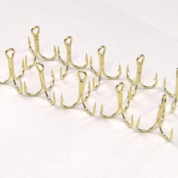 トリプルフック ゴールド 10本 : 大漁釣具 - 通販 - Yahoo!ショッピング