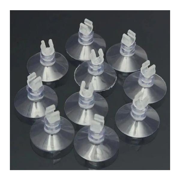 10個 水槽用 エアーパイプラインパイプ吸盤 水槽アクセサリー水槽吸盤