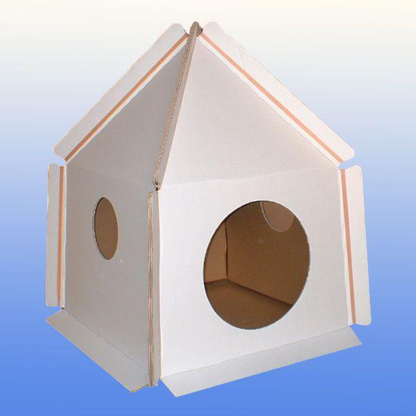 ちびっ子ハウス（ダンボールハウス）　キッズ　テント　子供部屋　子供用　ワークショップ　DIY　段ボール
