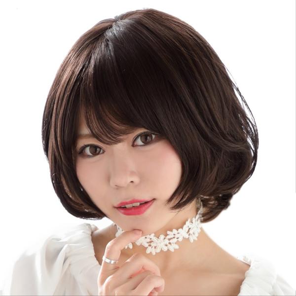 ウィッグ クリームボブ 部分手植え 日本製ファイバー使用 フェミニンボブ 全5色 Visiomed Co Za
