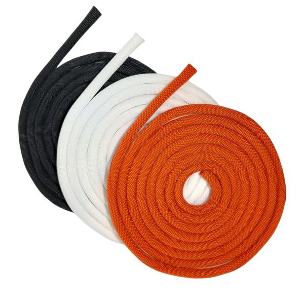 TaiSeiDC ケーブルチューブ 編組チューブ 内径 5mm 長さ2ｍ 配線保護 ツイストチューブ PE織布製 自動車 バイク セルフラップスリーブ 配線カバー ケーブル収納