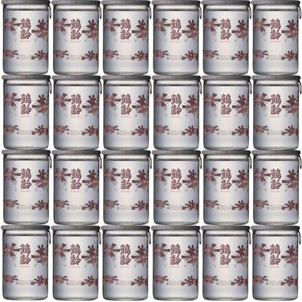 日本酒 鶴齢 芳醇 ワンカップ 180ml×24本 かくれい 青木酒造 新潟県