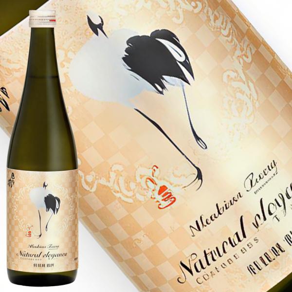 日本酒 越の鶴 ナチュラルエレガンス 720ml 天然自社酵母仕込み 越銘醸