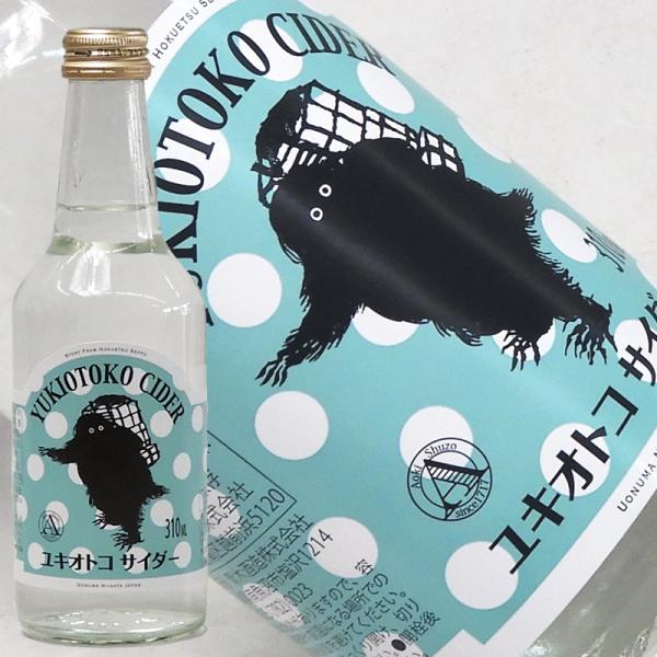鶴齢 雪男 ユキオトコ サイダー 310ml×12本 青木酒造 新潟県