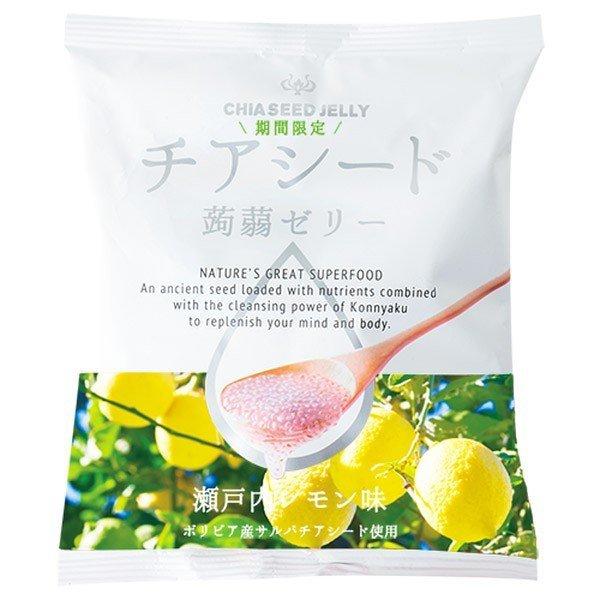 若翔 チアシード蒟蒻ゼリー 瀬戸内レモン味 10個 : 大正 若翔 チアシード蒟蒻ゼリー 瀬戸内レモン味 10個 : 大正
