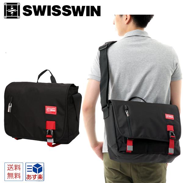 メッセンジャーバッグ Swisswin スイスウィン ビジネスバッグ 撥水加工 大容量 防水メッセンジャーバッグ Pcバッグ 通勤 通学 就活 ビジネス Swe3011 Swe3011 Taiyang 通販 Yahoo ショッピング