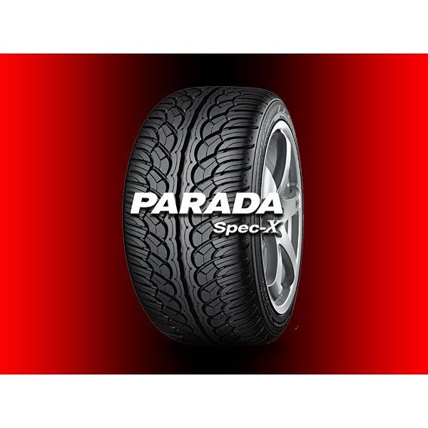 YOKOHAMA PARADA Spec-X PA02 295/45R20 : トミータイヤ - 通販