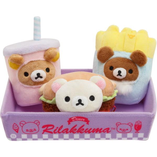 リラックマ ハンバーガーぬいぐるみセット(リラックマ リラックマ ハンバーガーぬいぐるみセット(リラックマ