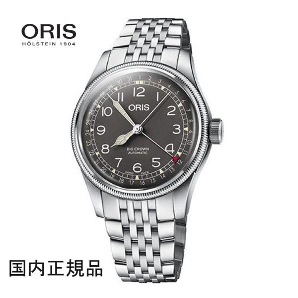 �I���X �r���v �r�b�O�N���E�� ORIS BIG CROWN �|�C���^�[�f�C�g�����Y�E�H�b�` 40MM Ref.75477414064-07 �������K�i