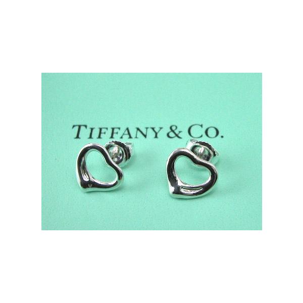 ティファニー Tiffany&Co. オープンハートミニピアス :j0164:TAIYODO - 通販 - Yahoo!ショッピング