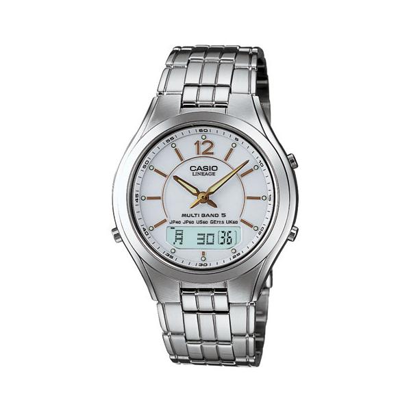 【美品】CASIO LINEAGE MULTI BAND 5 ブラック CASIO（カシオ） LINEAGE マルチバンド5 WAVE CEPTOR ソーラー電波時計