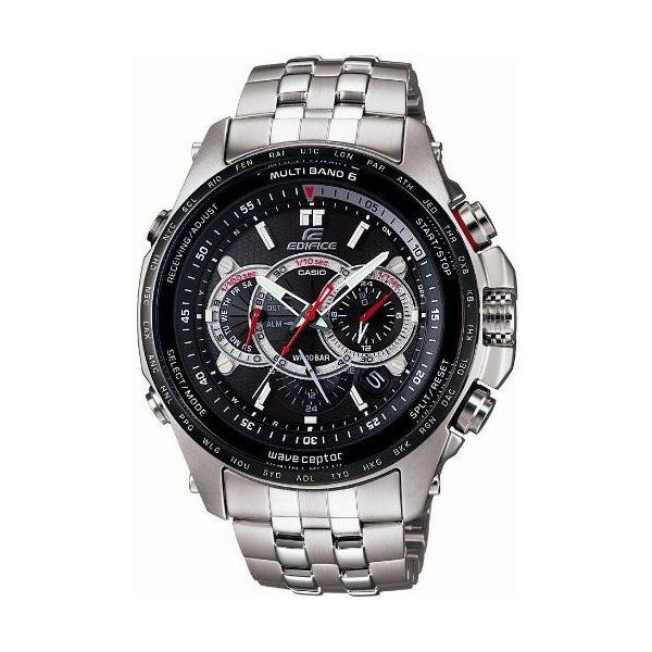 CASIO エディフィス EQW-M710DB-1A2JF 多機能電波ソーラー CASIO カシオ EDIFICE MULTIBAND6クロノグラフソーラー電波時計