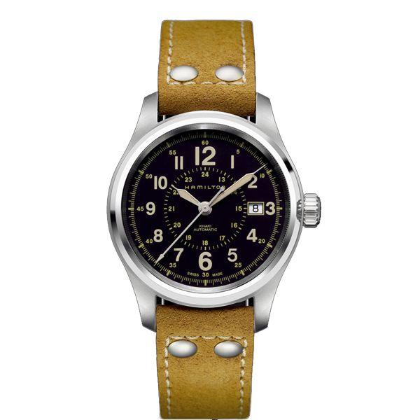 ハミルトン 腕時計 HAMILTON カーキフィールドオート40mm ブラウン 