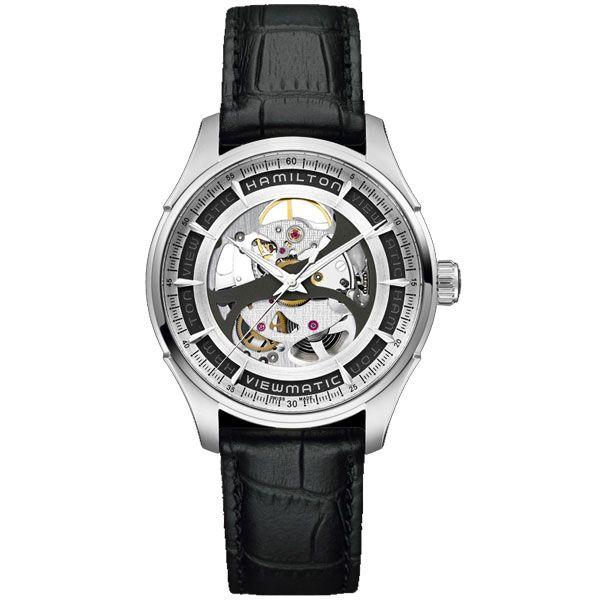 Hamilton ハミルトン 腕時計 Jazzmaster ジャズマスター スケルトン 在庫処分 ビューマチック ジェント H正規品 メンズ 自動巻