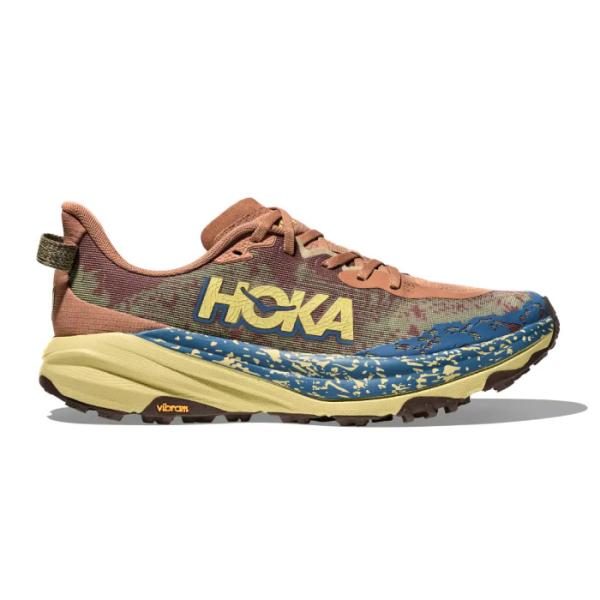 HOKA ホカ トレイル ランニングシューズ メンズ SPEEDGOAT 6 スピードゴート 6 レギュラー メープル / カルダモン 1147791