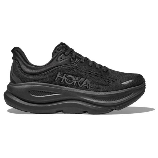 HOKA ホカ ランニングシューズ レディース BONDI 9 ボンダイ 9 レギュラー ブラック/ブラック 1162012