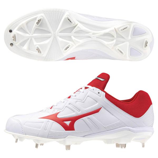 未使用 ミズノ スパイク 野球 ソフトボール ワイド 3E ライトレボバディー2 MIZUNO（ミズノ） ライトレボバディー2 野球 ソフトボール スパイク