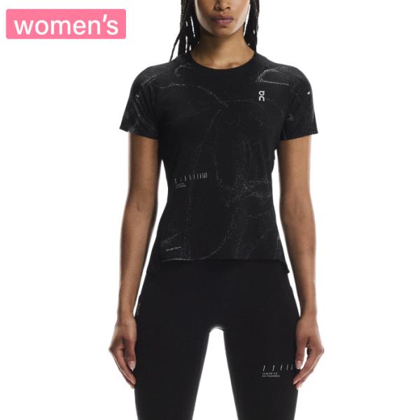 On オン ランニングシャツ レディース Performance-T Lumos パフォーマンスT ルモス 半袖 マラソン レース ジョギング 1WF30270553