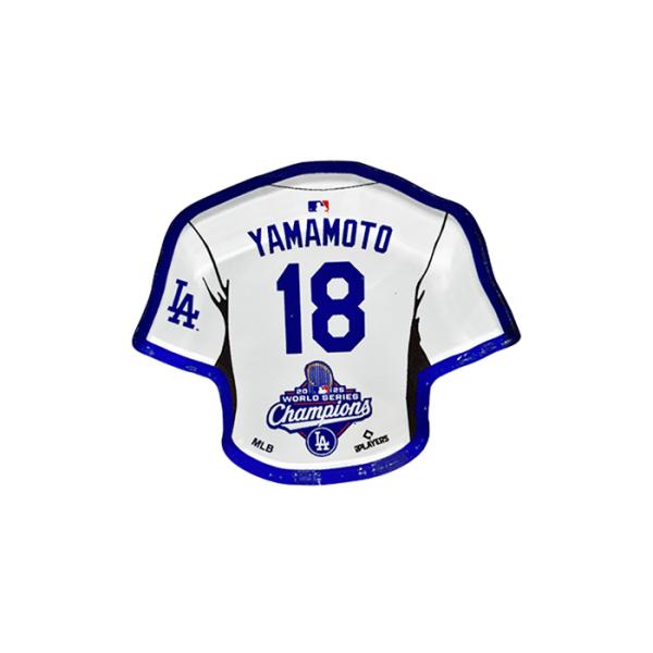 Wincraft ロサンゼルス ドジャース 2025 ワールドシリーズ 優勝 ネームアンドナンバー マグネット 山本由伸