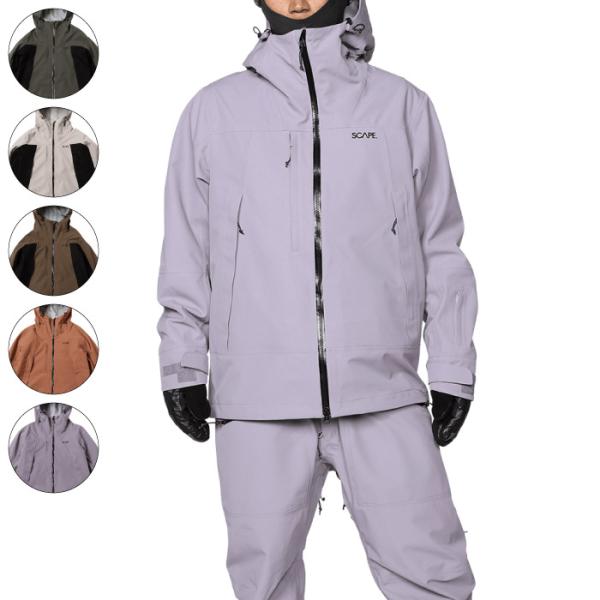 SCAPE【エスケープ】 WOMEN'S POW JACKET Mサイズ SCAPE（エスケープ） 24-25 SCAPE POW JACKET パウジャケット