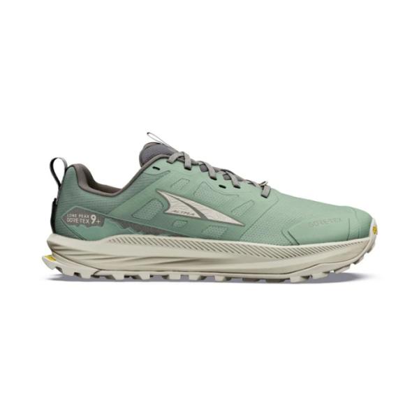 ALTRA アルトラ トレイルランニングシューズ LONE PEAK 9+ GTX メンズ ゼロドロップ メガグリップ SEA SPRAY/ISLAND FOSSIL AL0A85UT-74N
